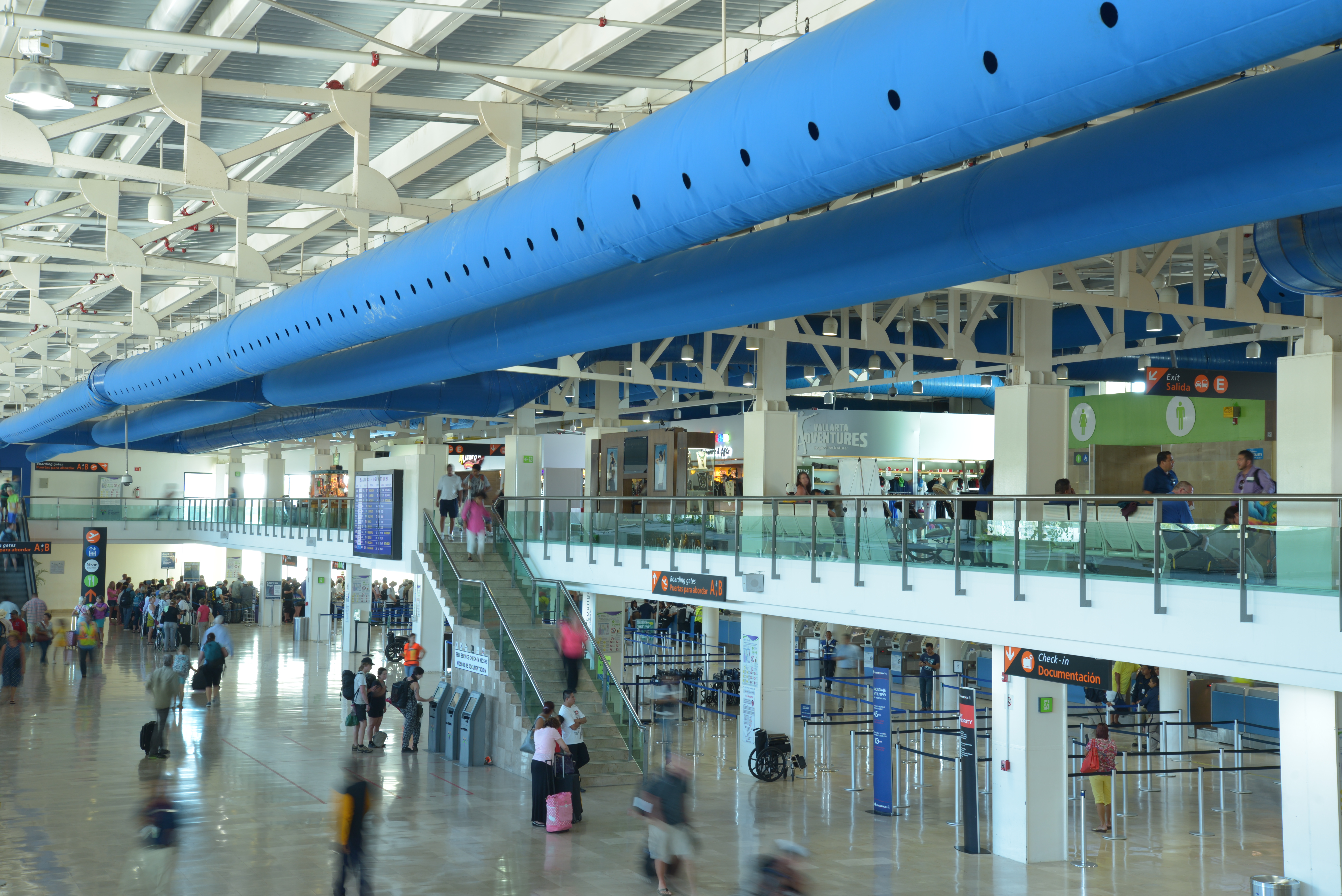 Structure of Puerto Vallarta Airport